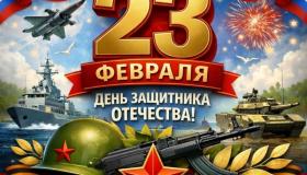С Днем Защитника Отечества!